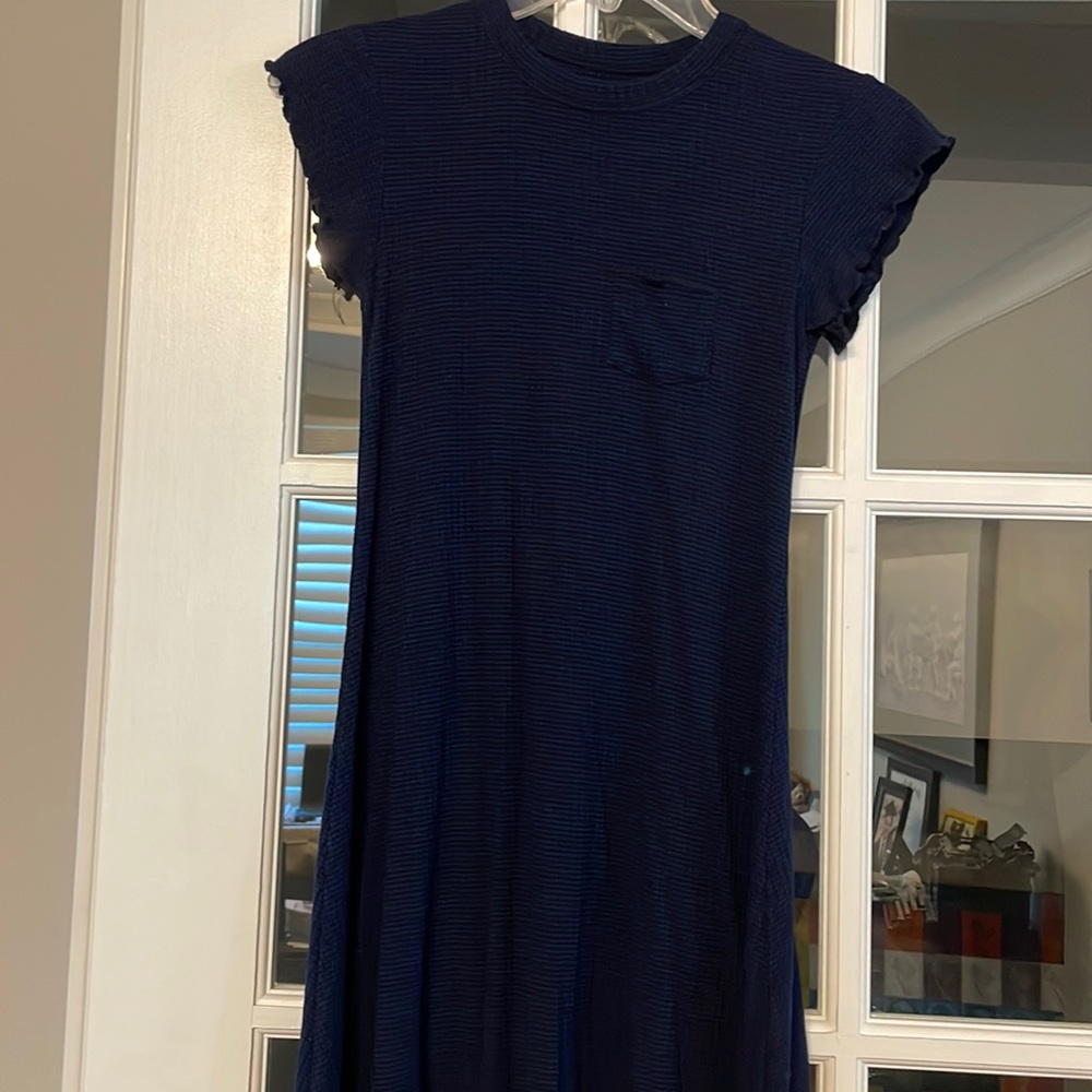 BDG | T Shirt Dress. XS. Navy and Black.
